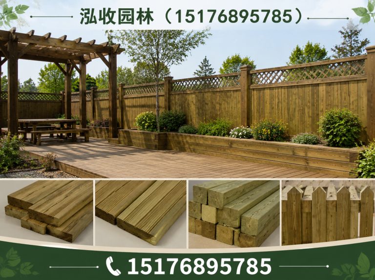秦皇岛防腐木凉亭展示图